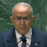 Speech of The Minister of Foreign Affairs and National Community Abroad, Ramtane Lamamra at The UN 76th session.