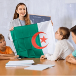 المسابقة الوطنية لأحسن الأعمال المدرسية حول موضوع ”الجزائر والقضايا العادلة”